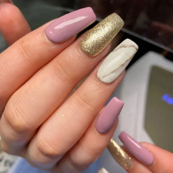 Nail work by Tips by Julie