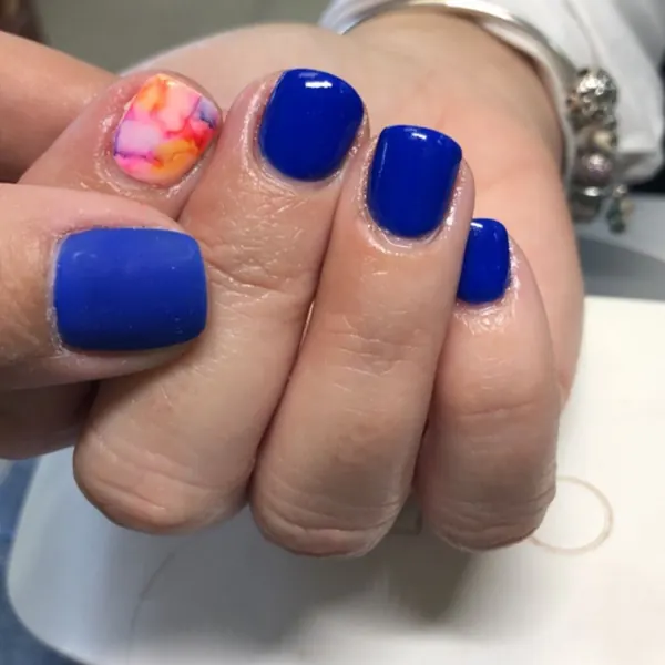 Nail work by Tips by Julie