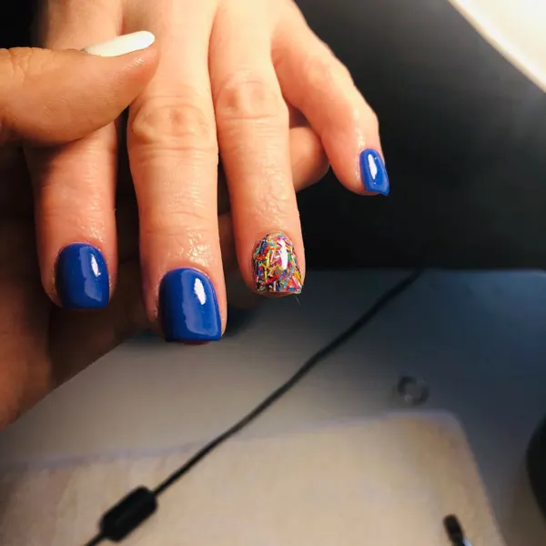 Nail work by Tips by Julie