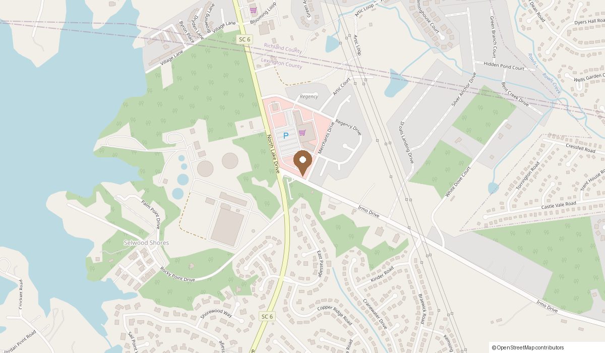 Map: 8090 Irmo Dr, Columbia, SC 29212