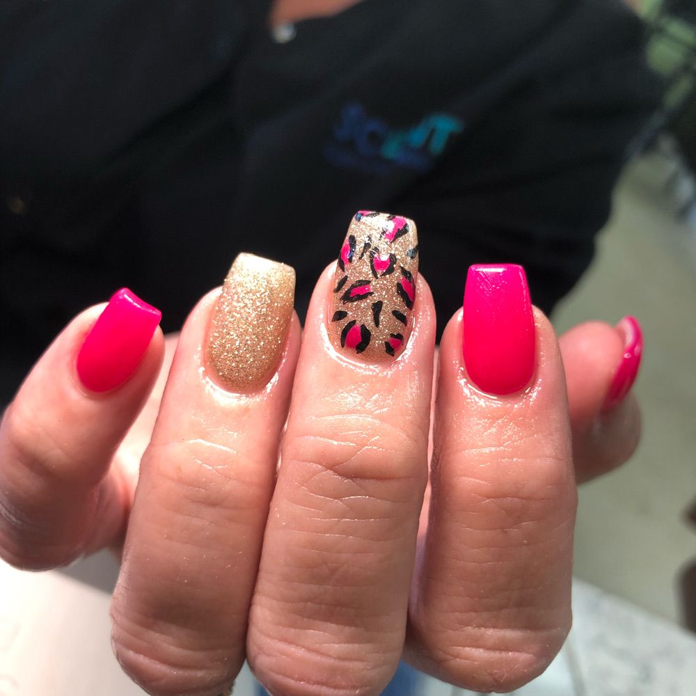 Nail work by Tips by Julie