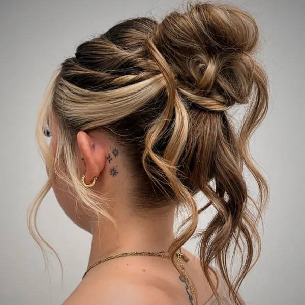 Hair work by Top Knot Salon