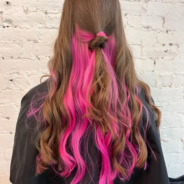 Hair work by Top Knot Salon