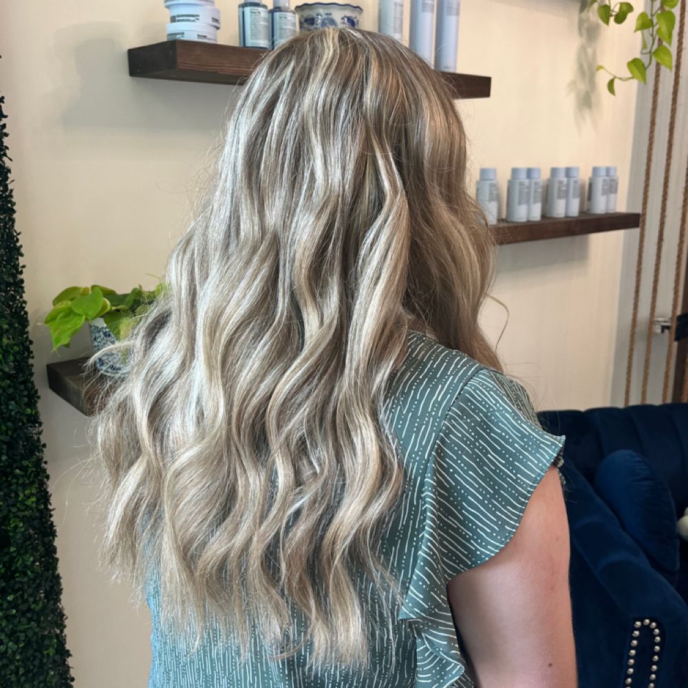 Hair work by Top Knot Salon
