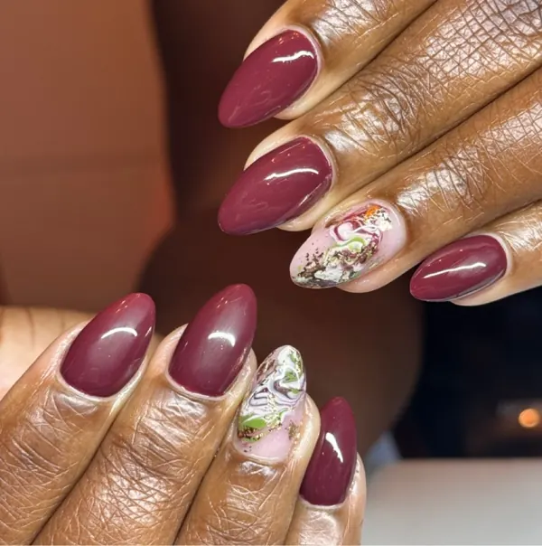 Nail work by Toy Claytor
