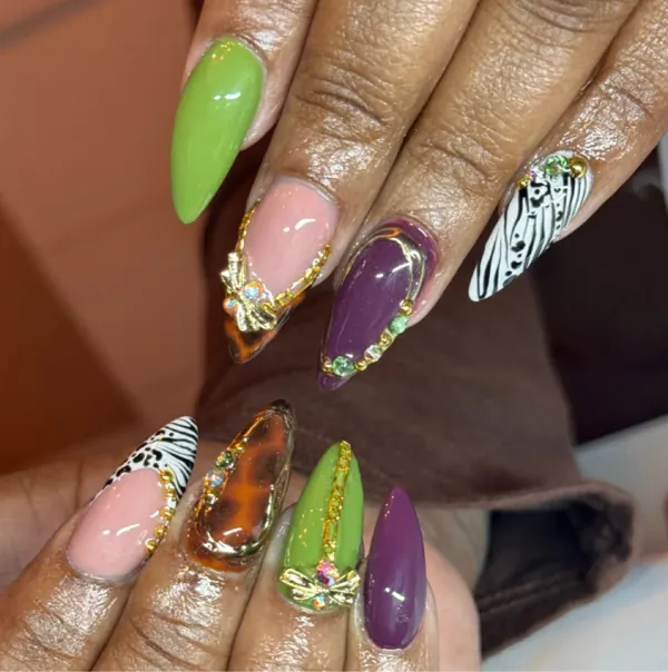 Nail work by Toy Claytor