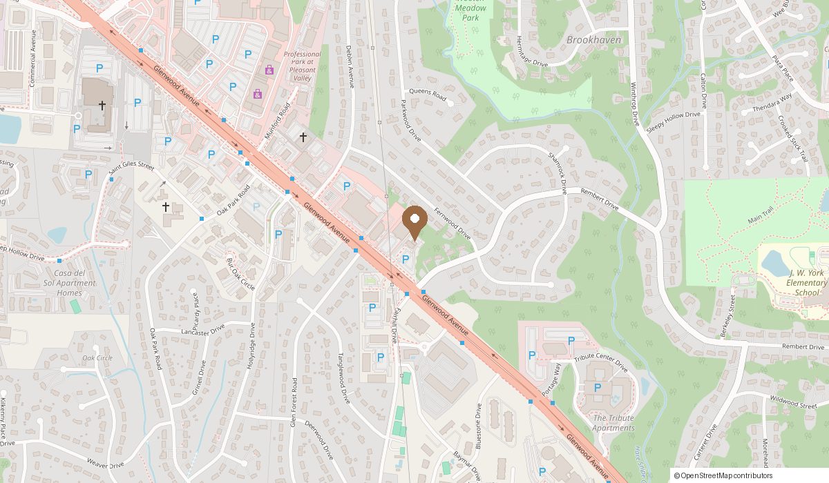 Map: Text For Location, Raleigh, NC 27612