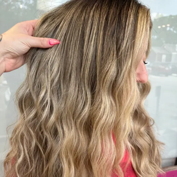 Hair work by Widow’s Peak Salon
