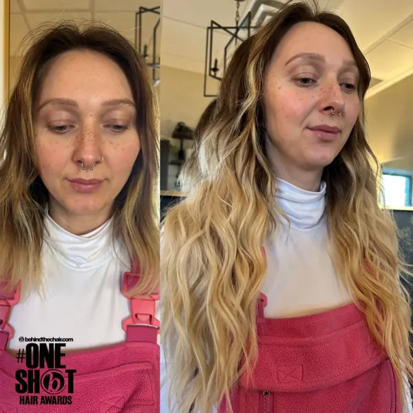 Hair work by Widow’s Peak Salon