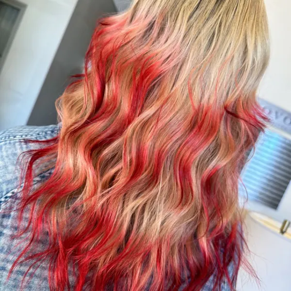 Hair work by Widow’s Peak Salon