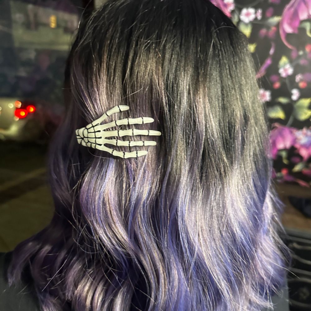 Hair work by Widow’s Peak Salon