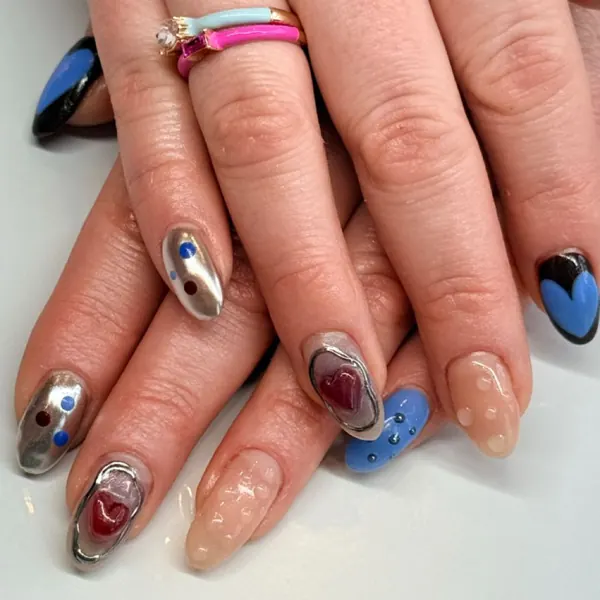 Nail work by Wild Tiger Nails