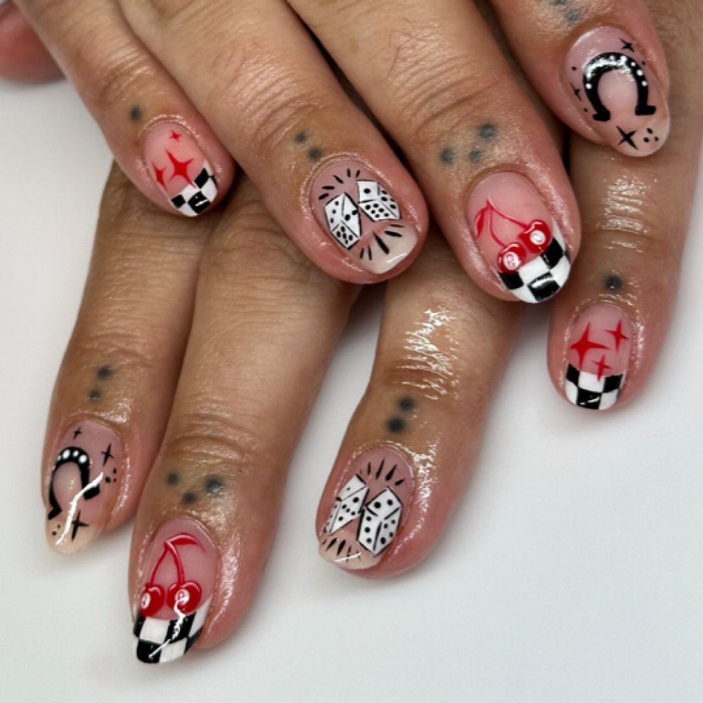 Nail work by Wild Tiger Nails