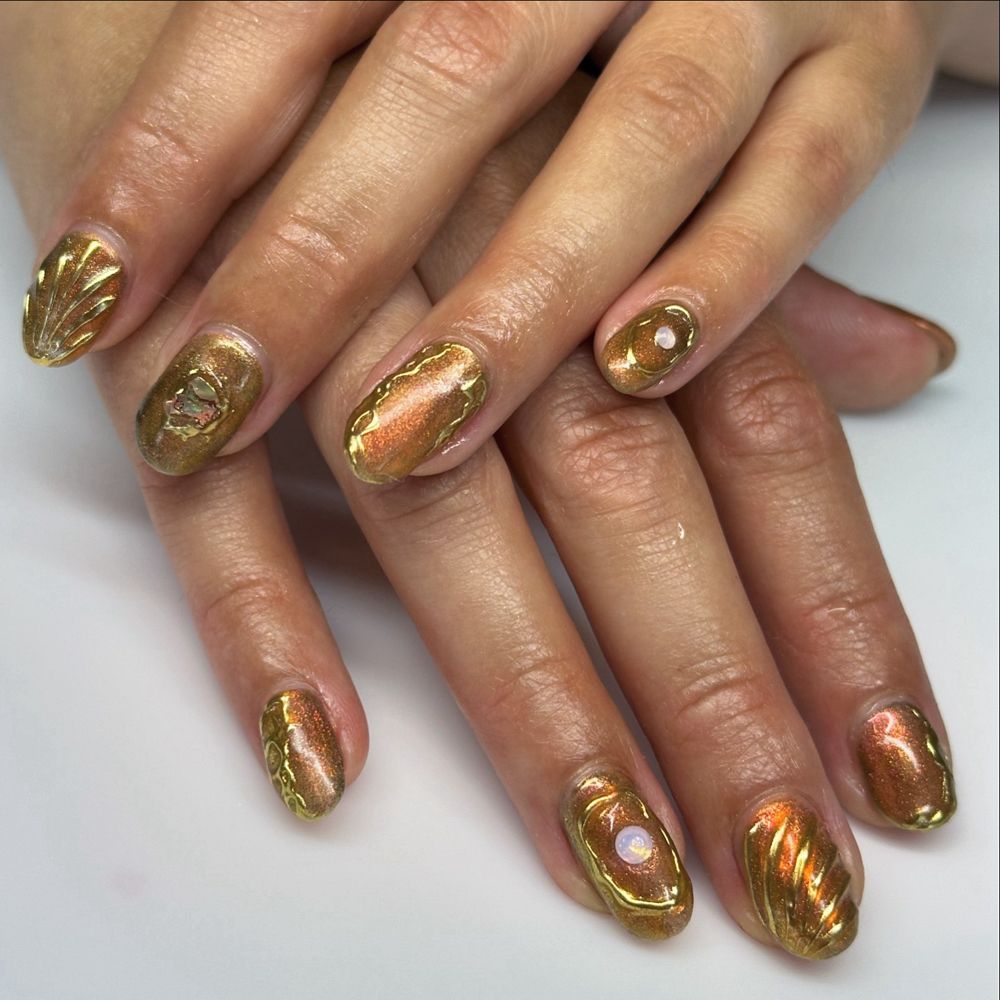 Wild Tiger Nails nail work in Boston, example 1