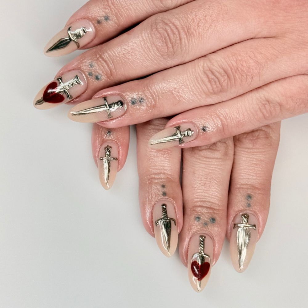 Nail work by Wild Tiger Nails