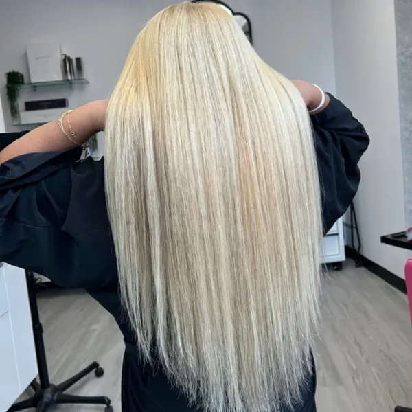 Hair work by X Beauty Studio
