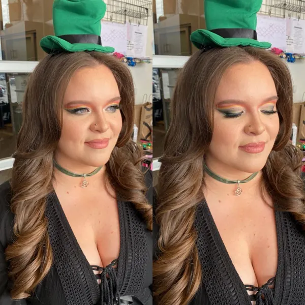 Hair work by X Beauty Studio