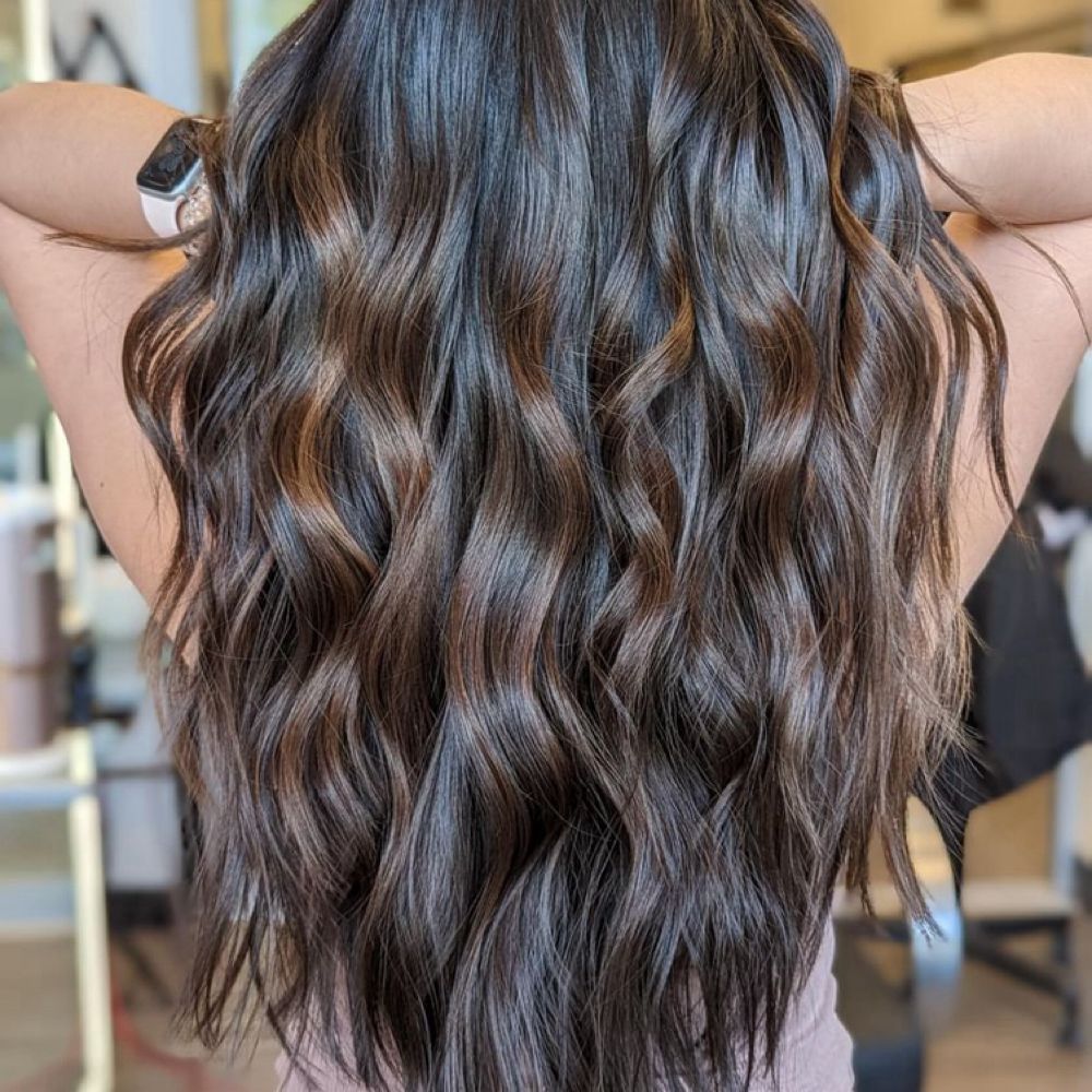 Hair work by X Beauty Studio