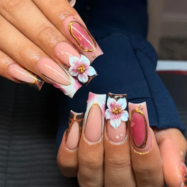 Nail work by XOS Beauty