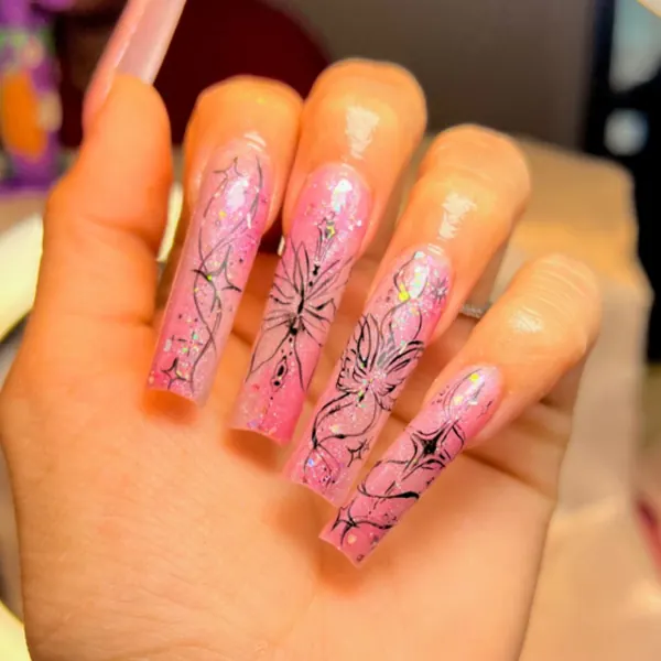 Nail work by XOS Beauty