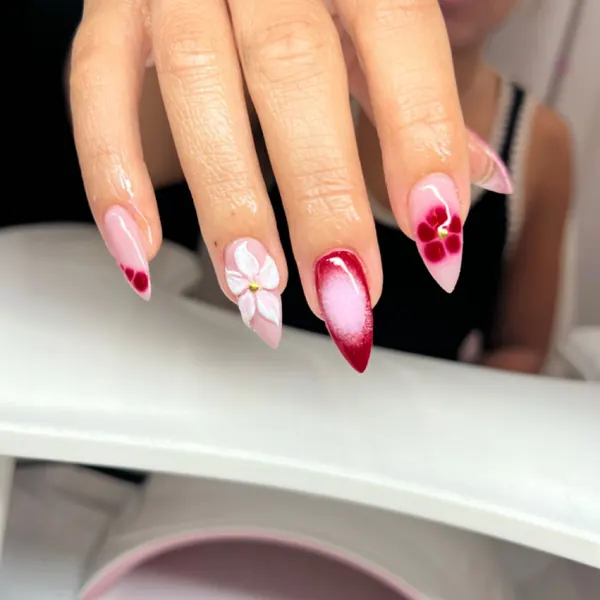 Nail work by XOS Beauty