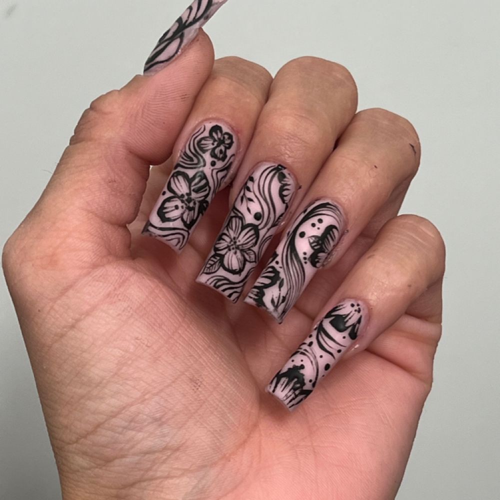 Nail work by XOS Beauty