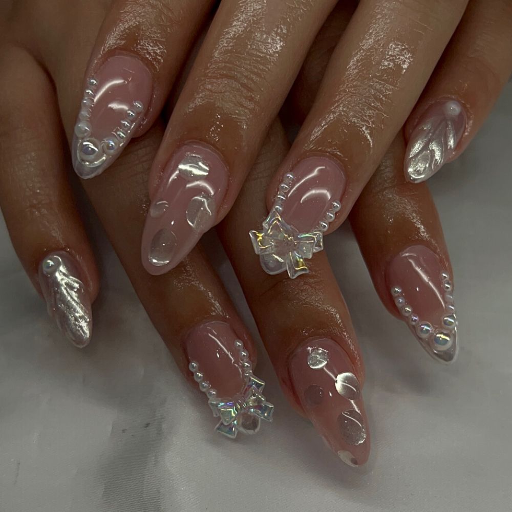 Nail work by XOS Beauty